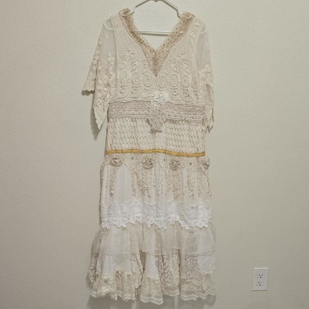 Unbranded Boutique,‎ Vintage Romantic, Lacy Dress
